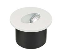 Faretto LED Segnapasso Rotondo Montaggio a Incasso 3W Colore Bianco 3000K IP20