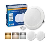 FARETTO LED SIGMALED LIGHTING LED Spot IP44 18W CCT 3000/4000/6000K Selezionabile 1850lm Pack 2pz