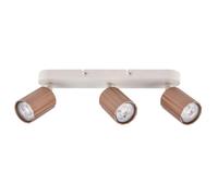 Faretto LED Skaft 3 luci orientabili 32x6x8,5 cm grigio Grigio caldo