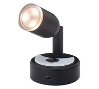 Faretto LED snodato nero - 1 PZ Osculati - 13.867.39 - 1386739