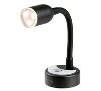 Faretto LED snodato nero 240 mm - 1 PZ Osculati - 13.867.36 - 1386736