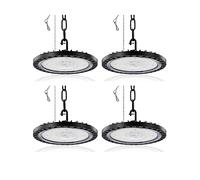 Faretto LED UFO,100W 10000LM Lampada da Officina,6500K Bianco LED Industriale Faretto,IP65 Impermeabile Proiettore Faretto LED Lampadario UFO,Lampada Interni Industriale per Garage Magazzini Fabbrica