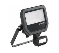 FARETTO LEDVANCE Faro LED 17W, Luce Bianco Caldo, Plastica, Sensore, Nero