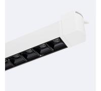 LEDKIA LIGHTING Faretto Lineare LED Binario Trifase 15W UGR13 4000K Nero