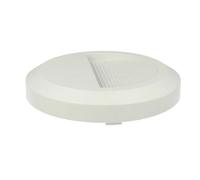 Faretto Luci Led Segnapasso Rotondo Carcassa Bianca 2W Bianco Neutro IP65 Montag