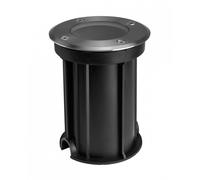 Faretto Lukka Collegare Grigio Rotondo Esterno IP67 Max. 4W GU10 Überfahrbar