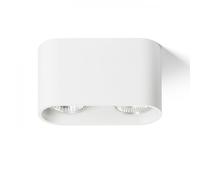 Faretto MANTOVA II da soffitto bianco opaco 230V GU10 2x35W