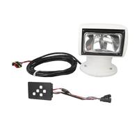 Faretto marino 100 W Ruota di 355 gradi Faro alogeno regolabile con telecomando resistente all'acqua IP66 per yacht Barche pesca (24 V)