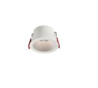 Faretto Moderno Impermeabile da 9 W, faretto da Incasso con Apertura a Testa Singola da 75 mm, faretto Impermeabile IP65 per Interni ed Esterni, Lampada da soffitto Senza Padrone per Bagno, cuci