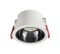 Faretto Moderno Impermeabile da 9 W, faretto da Incasso con Apertura a Testa Singola da 75 mm, faretto Impermeabile IP65 per Interni ed Esterni, Lampada da soffitto Senza Padrone per Bagno, cuci