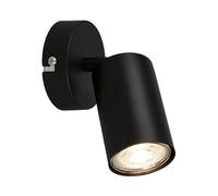 Faretto Moderno Tib Metallo Nero 1 Luce Gu10 Ip20 [EEK: A++]
