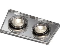 Faretto Narbonne Recessed Chrome 2X50W 230V ( Philips Cod. 595621181 )