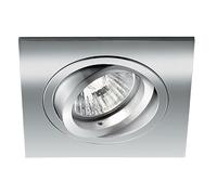 Faretto Nobile incasso orientabile quadrato cromo foro 80mm 9088/CR