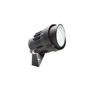 Faretto Orientabile Da Esterno Moderno Fox Alluminio E Vetro Nero Led 6W 4000K