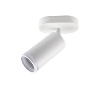 Faretto Orientabile Da Soffitto Parete Applique Portafaretto Attacco Gu10 Bianco [EEK: A+++]