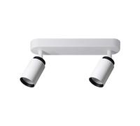 Faretto orientabile EDO MALGA bianco plafoniera lampada da parete GU10 LED