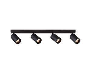 Faretto orientabile EDO MALGA Nero Bianco Lampada da soffitto Applique GU10 LED