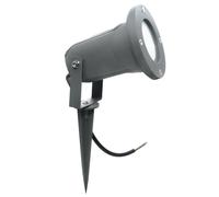 Faretto orientabile IP65 picchetto LED GU10 8W segna passi luci facciate 230V [EEK: A+]