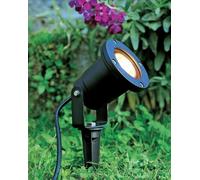 Faretto orientabile IP65 picchetto LED GU10 8W segnapassi luce impermeabile 230V [EEK: A+]