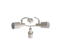 Faretto 'Ovelia' dimmerabile (Moderno) colore Beige, in Metallo ad es. Studio & Ufficio (3 luci, E27) di Lindby | Lampada da incasso, plafoniera, applique