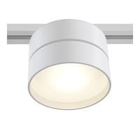 Faretto Per Binario Tondo Onda In Metallo 18W Bianco 1 Luce Naturale
