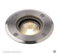 FARETTO PER ESTERNO INCASSO CARRABILE IP66 GU10 D.110 SENZA LAMPADA