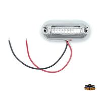 FARETTO PER SPECCHIO DI POPPA LUCE SUBACQUEA 9 LED AISI 316 LUCE BIANCA 5700K