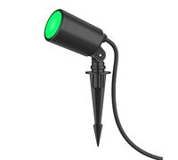 Faretto picchetto terreno LED SMART 6W IP65 RGB CCT da 3000K a 6000k multicolore giochi di luce dimmerabile lampada WiFi giardino luce colorata alberi facciate controllo vocale smartphone APP 230V