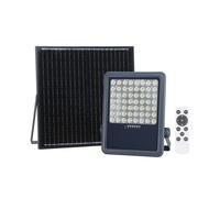 Faretto Proiettore LED a Energia Solare 100W IP65 Dimmerabile con telecomando