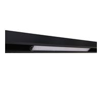 FARETTO PROIETTORE LED BARRA 12W da incasso per Binario Magnetico elettrificato nero illuminazione a bassa tensione 48V Luce Calda Naturale Bianca lineare
