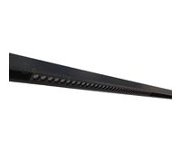 Faretto proiettore lineare barra led cob 24W nero magnetico per binario monofase