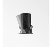 Faretto Quark 9W Luce Calda 3000K Finitura Nera Ideal Lux