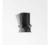 Faretto Quark 9W Luce Calda 3000K Finitura Nera Ideal Lux