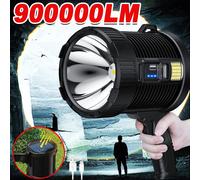 Faretto ricaricabile 900000 Faretti a LED da lumen Torcia grande portatile Faretti solari da esterno super luminosi Proiettore