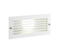 Faretto Segnapassi a Incasso da Esterno a LED 10W da Parete con Griglia Sovil Escape Bianco