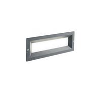 Sovil Illuminazione Segnapasso da incasso effetto fessura 13W 4000K Grigio 99153/16