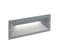 Faretto Segnapassi a Incasso da Esterno a LED 12W da Parete Sovil Mask Grigio