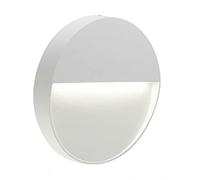 Applique Da Esterno Geo Round Alluminio E Termoplastica Bianco Led 3W 4000K