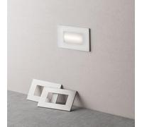 Faretto segnapassi da esterno Con Placchette intercambiabili lampada da muro IP65 LED 3W ad incasso per scatola 503, CCT 3 Tonalità selezionabile luce fredda Luce calda Luce Naturale (3W per 503)