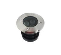 Faretto segnapassi da terra calpestabile led luce calda 3 watt giardino ip67 [EEK: A+++]