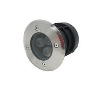 Faretto segnapassi da terra calpestabile led luce naturale 3 watt giardino ip67 [EEK: A+++]