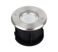 Faretto Segnapasso Interrato 5W RGB+CCT IP68 Acciaio INOX - Serie SYS Colore RGB+CCT