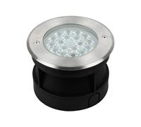 Faretto Segnapasso Interrato 9W RGB+CCT IP68 Acciaio INOX - Serie SYS Colore RGB+CCT