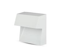 Faretto Segnapasso LED a Montaggio Superficiale Quadrato 3W, per Esterno Bianco Luce Naturale 4000K