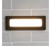 Faretto segnapasso led CCT per Esterno Lampada da Parete muro IP65 in alluminio [EEK: A+]