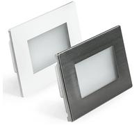 Faretto Segnapasso Led Per cassetta 503 3W IP65 220V tricolor da Interno Esterno