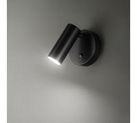 Faretto Singolo In Metallo Canor Nero Led [EEK: A++]