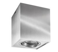 Faretto soffitto plafoniera quadrata LED GU10 luce orientabile cucina bagno 230V