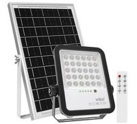 Faretto solare LED 150W 1650lm luce fredda 6000k IP65 Vito