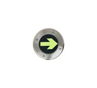 Faretto solare led indicatore direzione freccia segnapasso calpestabile esterno